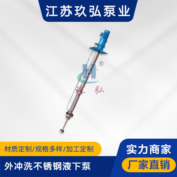 LY長軸外衝洗不鏽鋼液下(xià)泵(圖1) LY長軸外衝(chōng)洗不鏽鋼(gāng)液下泵(圖1)