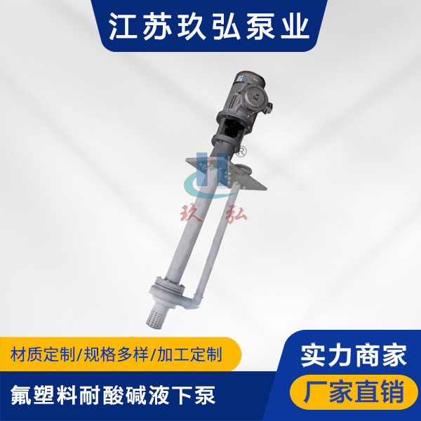 FYS氟塑料耐酸(suān)堿液(yè)下泵(圖1) FYS氟塑(sù)料耐酸(suān)堿液下泵(圖1)