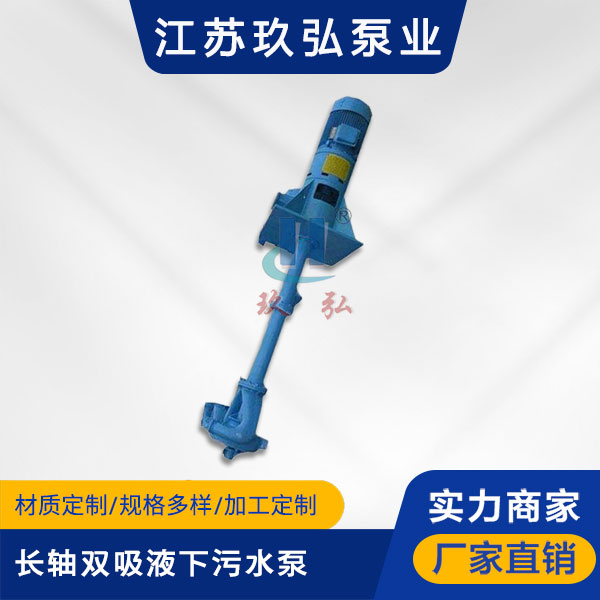 HYW長軸（zhóu）雙吸液下汙水泵(圖1)