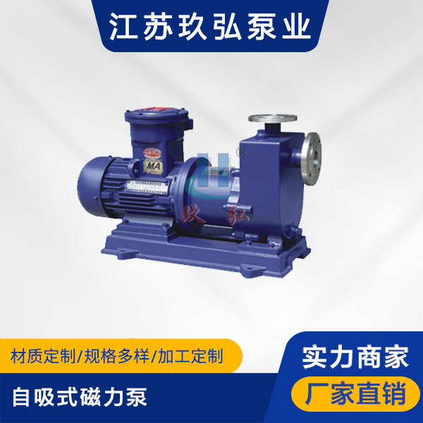 ZCQ型自吸式磁力泵(圖1) ZCQ型自吸式磁力泵(圖1)