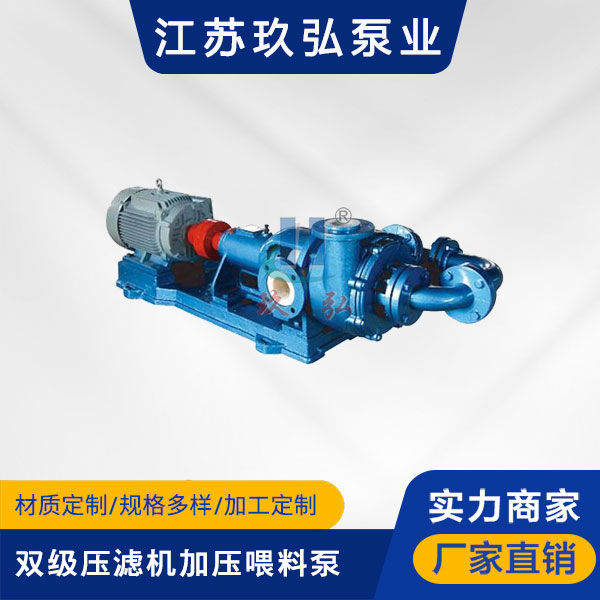 HFM-2型雙級壓濾機加（jiā）壓喂料泵(圖1)