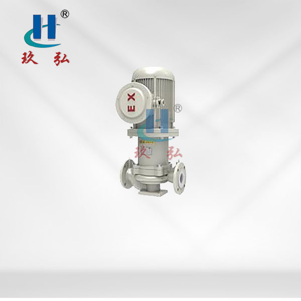 HCLF無泄漏襯氟磁力管道泵