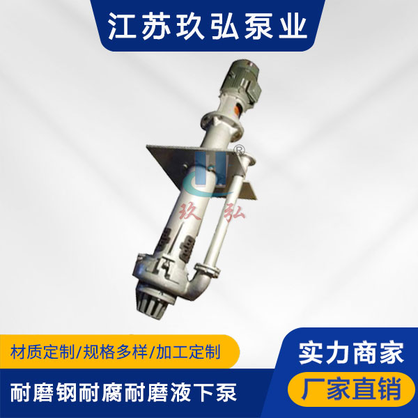 YZ型耐磨鋼耐腐耐磨液下泵(圖1)
