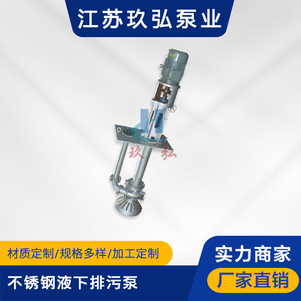 KBW不鏽鋼液下排汙泵(圖1) KBW不(bú)鏽鋼液下排汙泵(圖1)