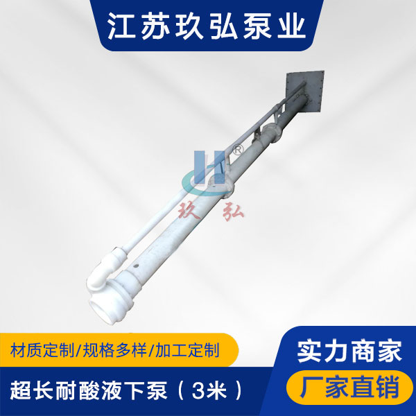 HYF超長耐酸液下泵(3米)(圖1) HYF超長耐酸液下泵(3米)(圖1)