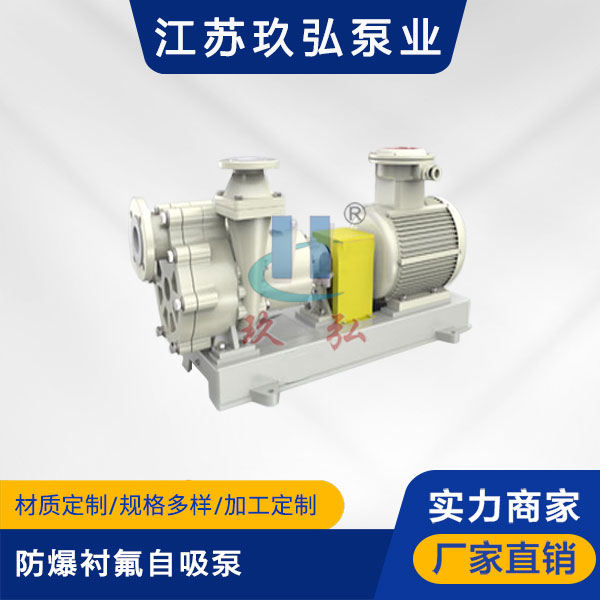 FZB防爆襯氟自吸泵(圖1)