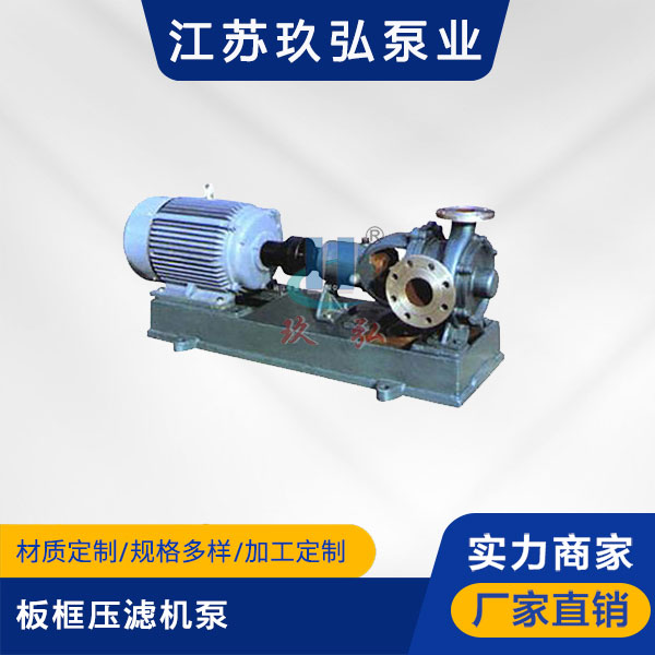YLB板框壓濾（lǜ）機（jī）泵(圖1)
